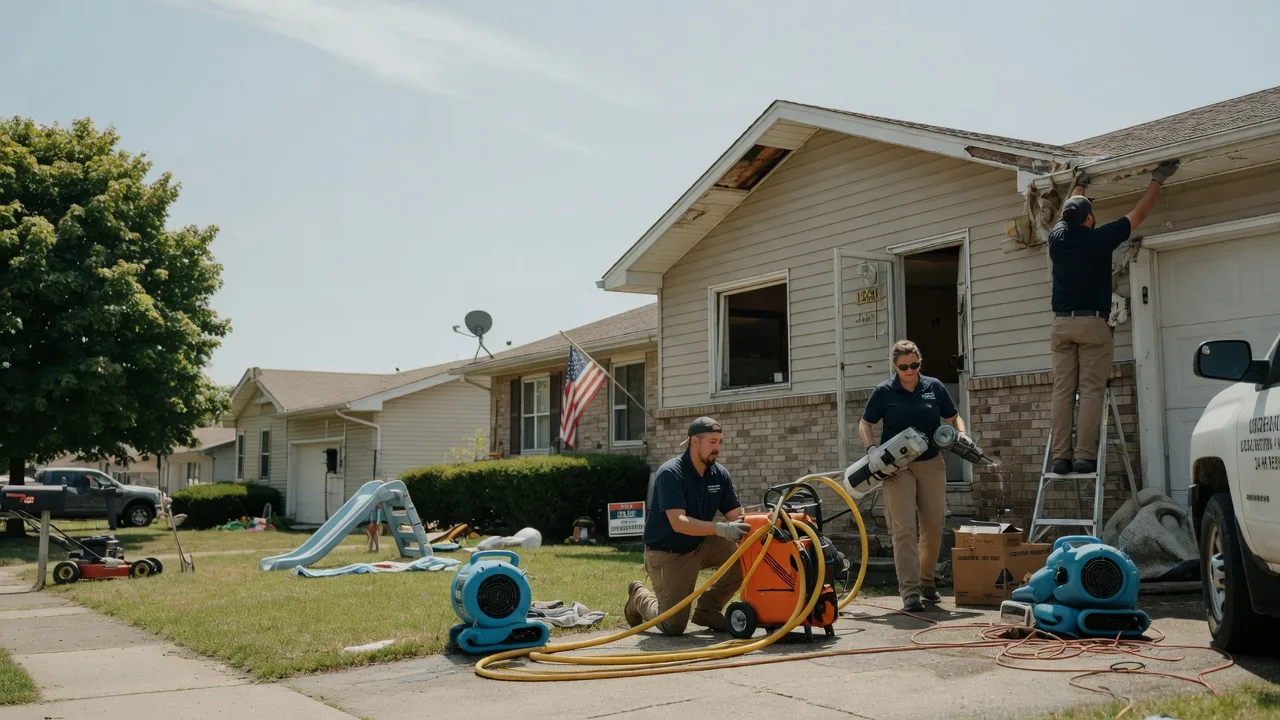 Water Damage Restoration in Holcombe, WI near me